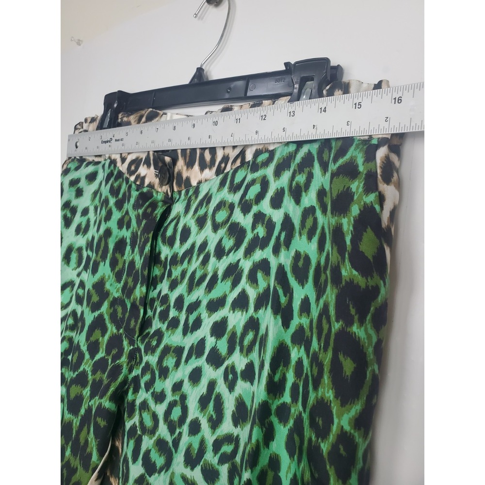 la Prestic Quiston women's leopard-print suit, 100% silk, size M Kimono-pants - Picture 6 of 16